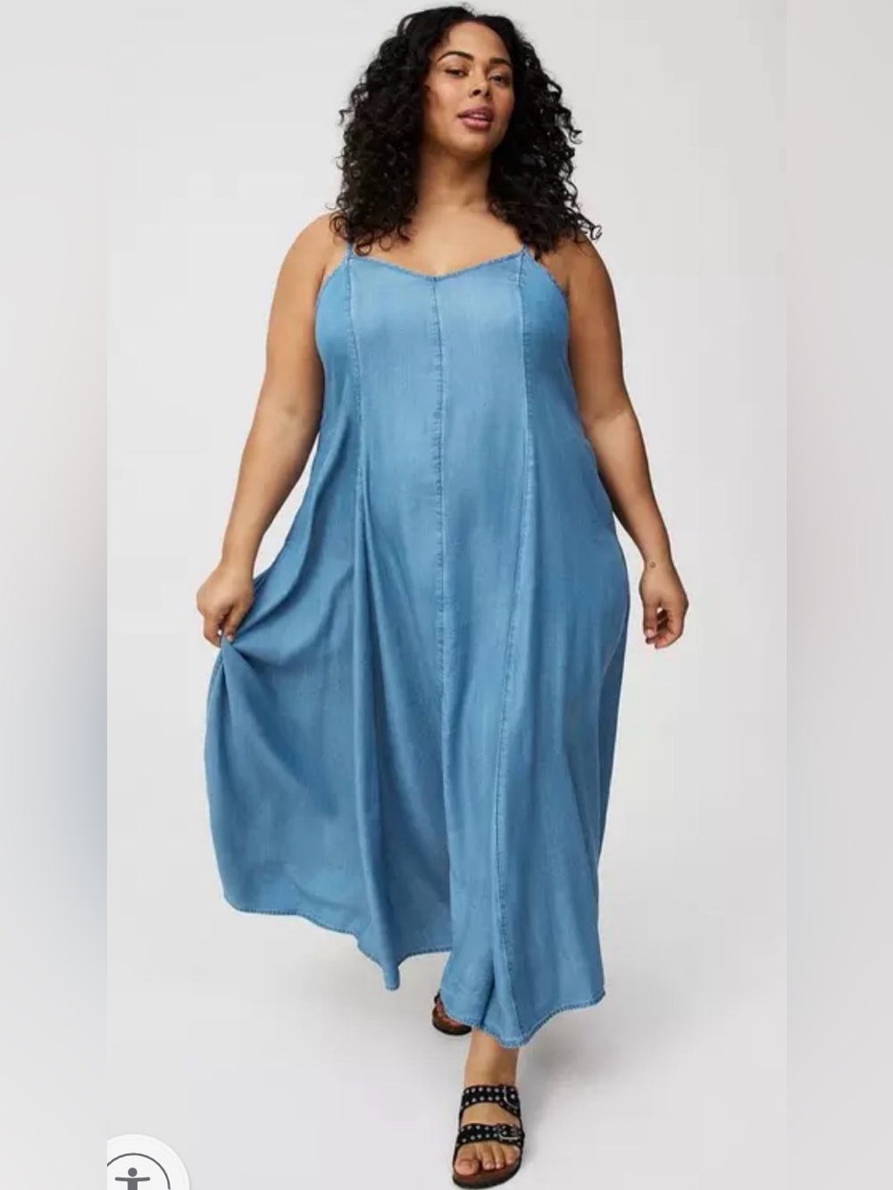 Torrid A-Line Maxi Dress, torrid size 3